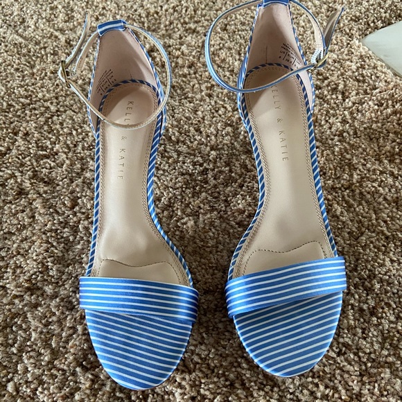 kelly and katie blue heels